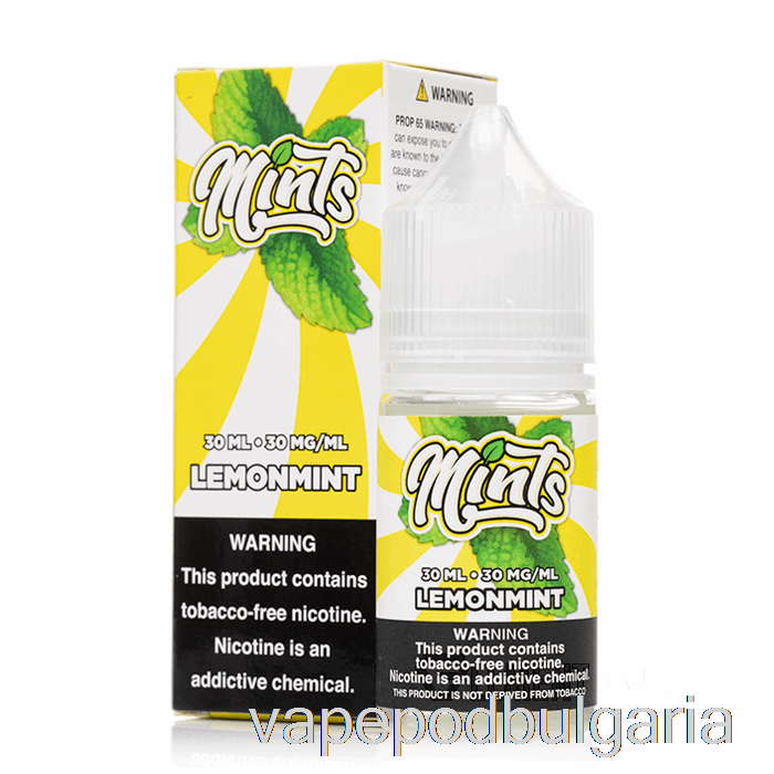 Vape Течности Lemonmint Salts - Mints Vape Co - 30ml 30mg